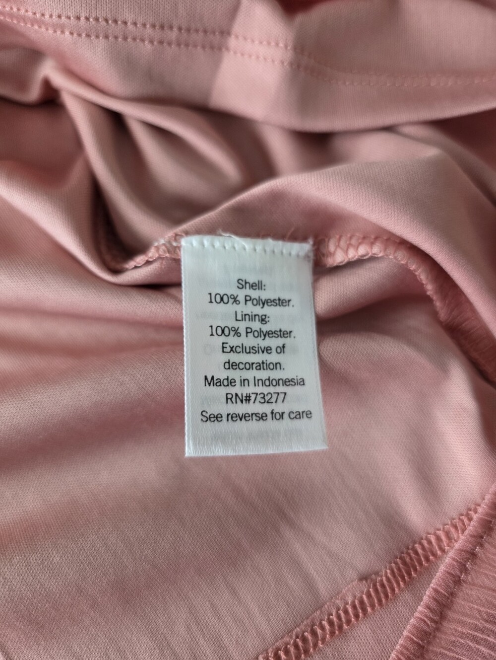 LC Lauren Conrad Pink Peasant Top NWT Square Neck Boho Cottagecore Chiffon Large - Picture 8 of 11